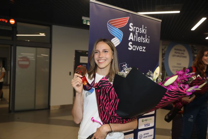 Doček atletičara Bergen U23 2025 Doček atletičara Bergen U23 2025