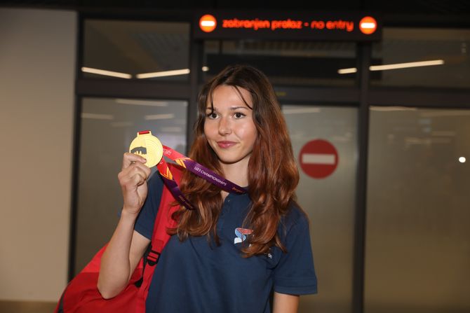 Doček atletičara Bergen U23 2025 Doček atletičara Bergen U23 2025