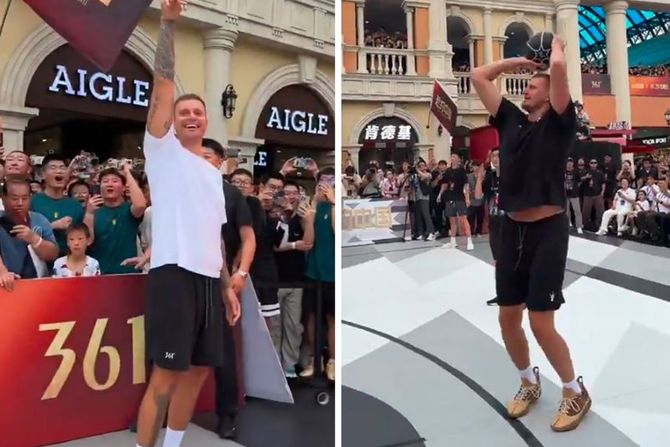 Jokic igra basket protiv brata