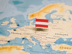 Austrija mapa