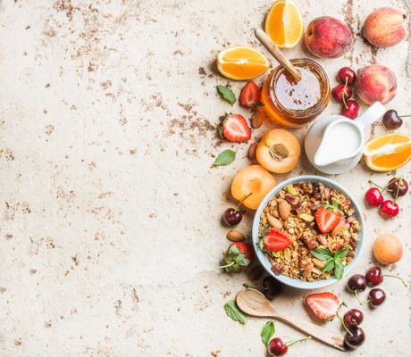 Hrana, doručak, zdrava ishrana, granola Hrana, doručak, zdrava ishrana, granola