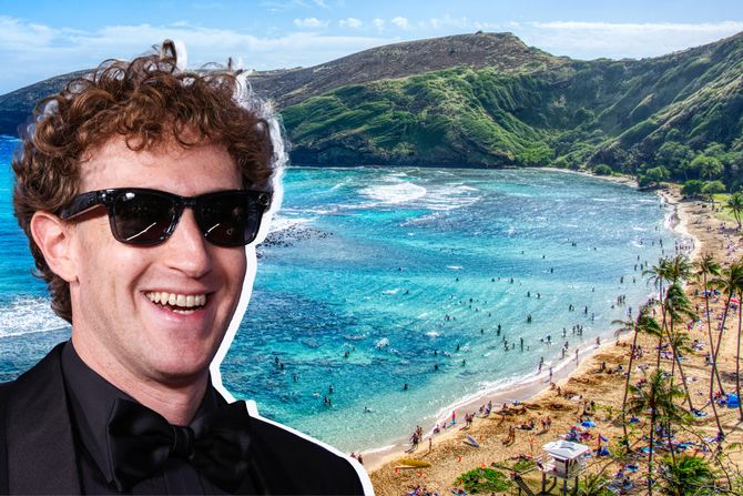 Mark Zuckerberg, Havaji Mark Zuckerberg, Havaji