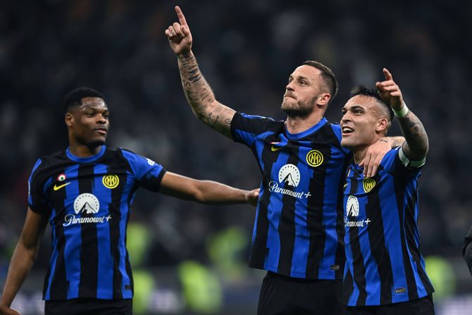 Marko Arnautović, Lautaro Martinez, Denzel Damfris Marko Arnautović, Lautaro Martinez, Denzel Damfris