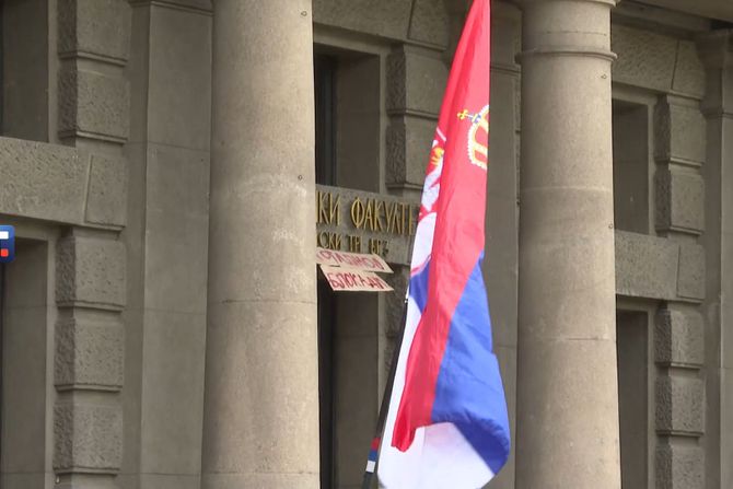 Protest Filološki fakultet