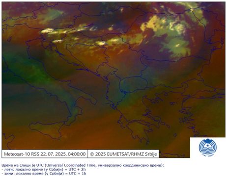 Prognoza jutro 22. jul Prognoza jutro 22. jul