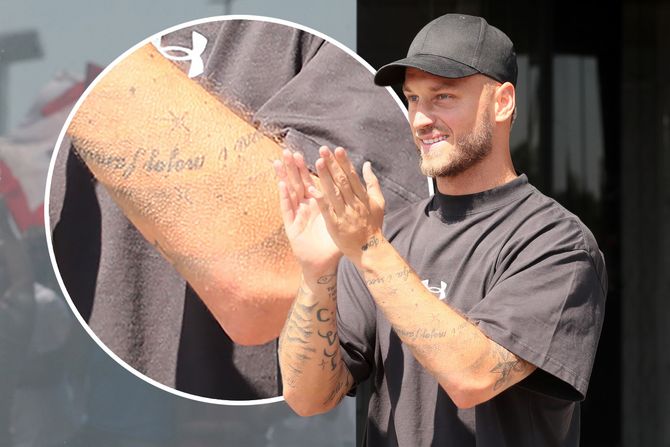 Marko Arnautović se naježio zbog Delija Marko Arnautović se naježio zbog Delija