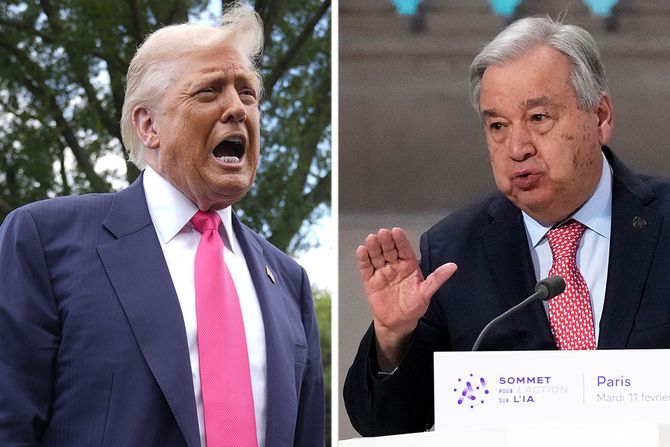 Donald Tramp, Antonio Gutereš Donald Tramp, Antonio Gutereš