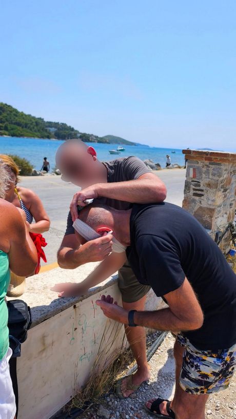 Poletanje aviona, Skijatos Poletanje aviona, Skijatos