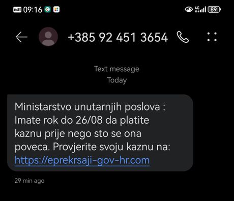SMS prevara SMS prevara