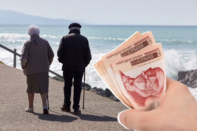 Penzioneri, more, novac dinari Penzioneri, more, novac dinari