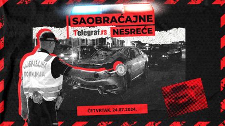 Saobraćajne nesreće za 24. jul