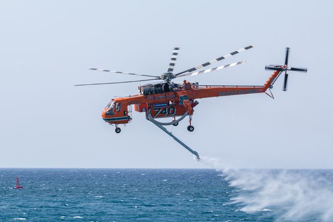 Sikorsky S-64 Skycrane helikopter Sikorsky S-64 Skycrane helikopter