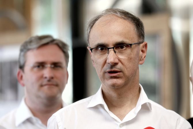 Đuro Macut obeležavanja 100 dana rada Vlade Srbije Caričin grad Lebane