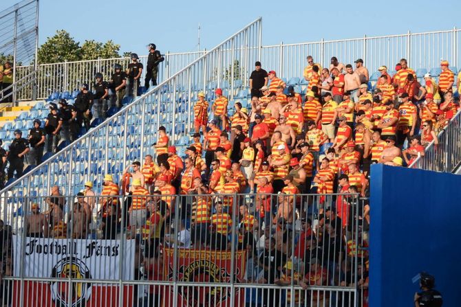 Navijači FK Novi Pazar - FK Jagelonija