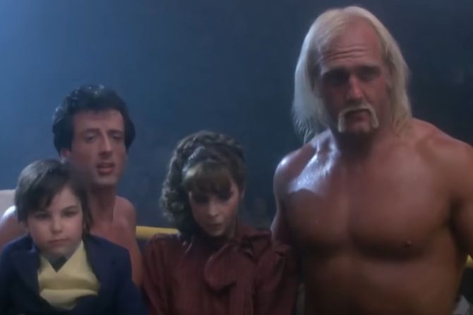 Film "Roki 3", Silvester Stalone, Hulk Hogan