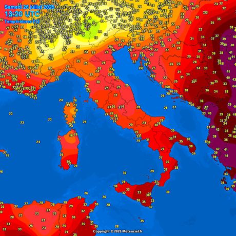 Trenutne temperature vazduha Trenutne temperature vazduha
