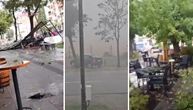 Grad tukao po Aranđelovcu: Oluja divljala po Požarevcu, pogledajte slike i snimke