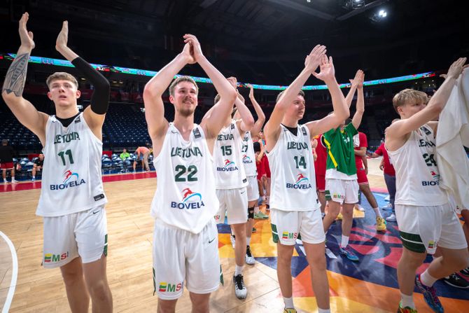 Košarkaška reprezentacija Litvanije U18 Košarkaška reprezentacija Litvanije U18