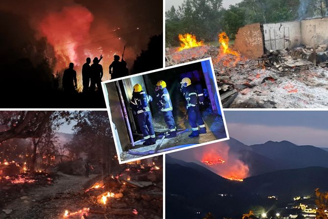 Požari širom srbije