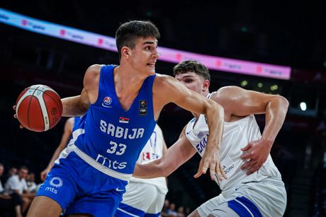 Eurobasket U18, Srbija - Grčka, mladi košarkaši Srbije Eurobasket U18, Srbija - Grčka, mladi košarkaši Srbije