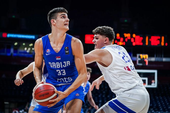 Eurobasket U18, Srbija - Grčka, mladi košarkaši Srbije Eurobasket U18, Srbija - Grčka, mladi košarkaši Srbije