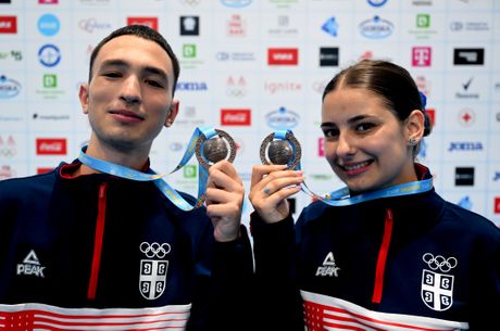 Stefan Agović i Anastasija Živković EYOF 2025 Stefan Agović i Anastasija Živković EYOF 2025