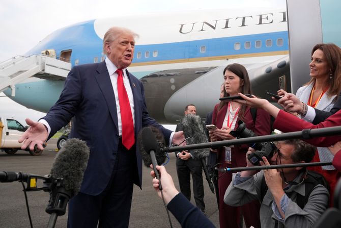 Donald Tramp Škotska