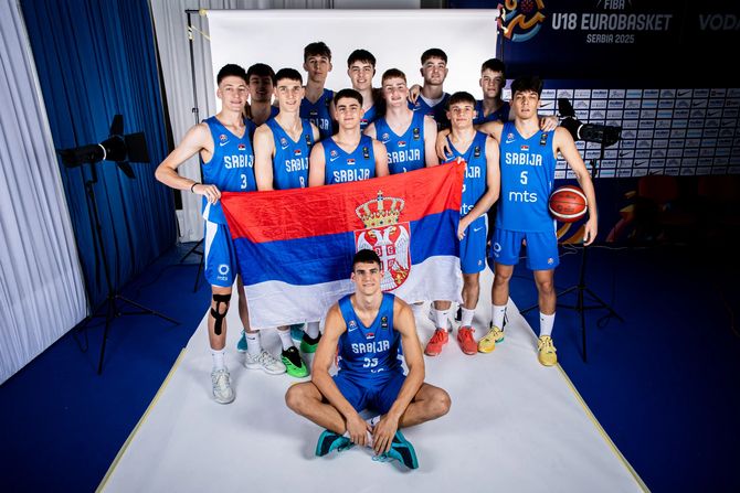 Košarkaška reprezentacija Srbije - Evrobasket U18 2025