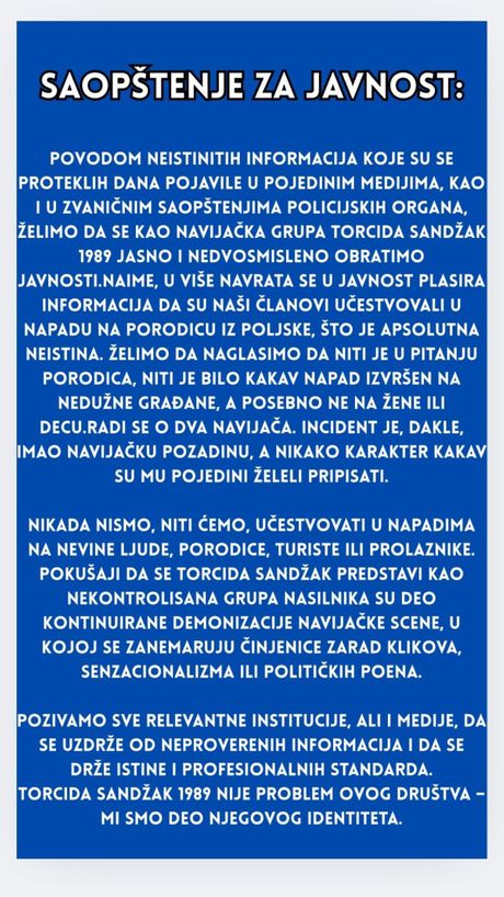Torcida Sandžak Torcida Sandžak