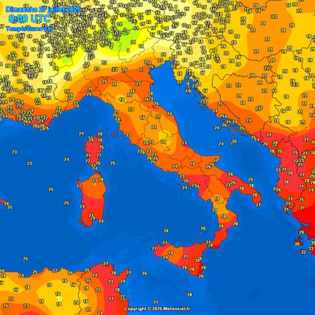 Trenutne temperatzre vazduha Trenutne temperatzre vazduha