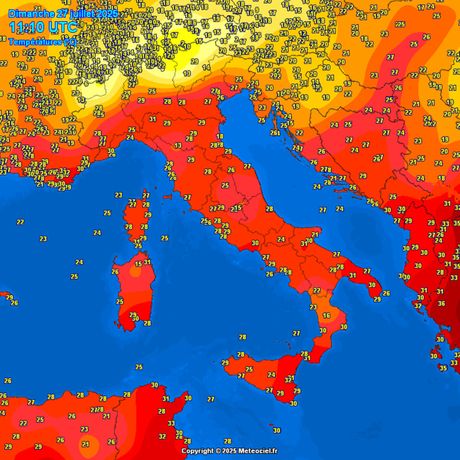 Trenutne temperature vazduha Trenutne temperature vazduha