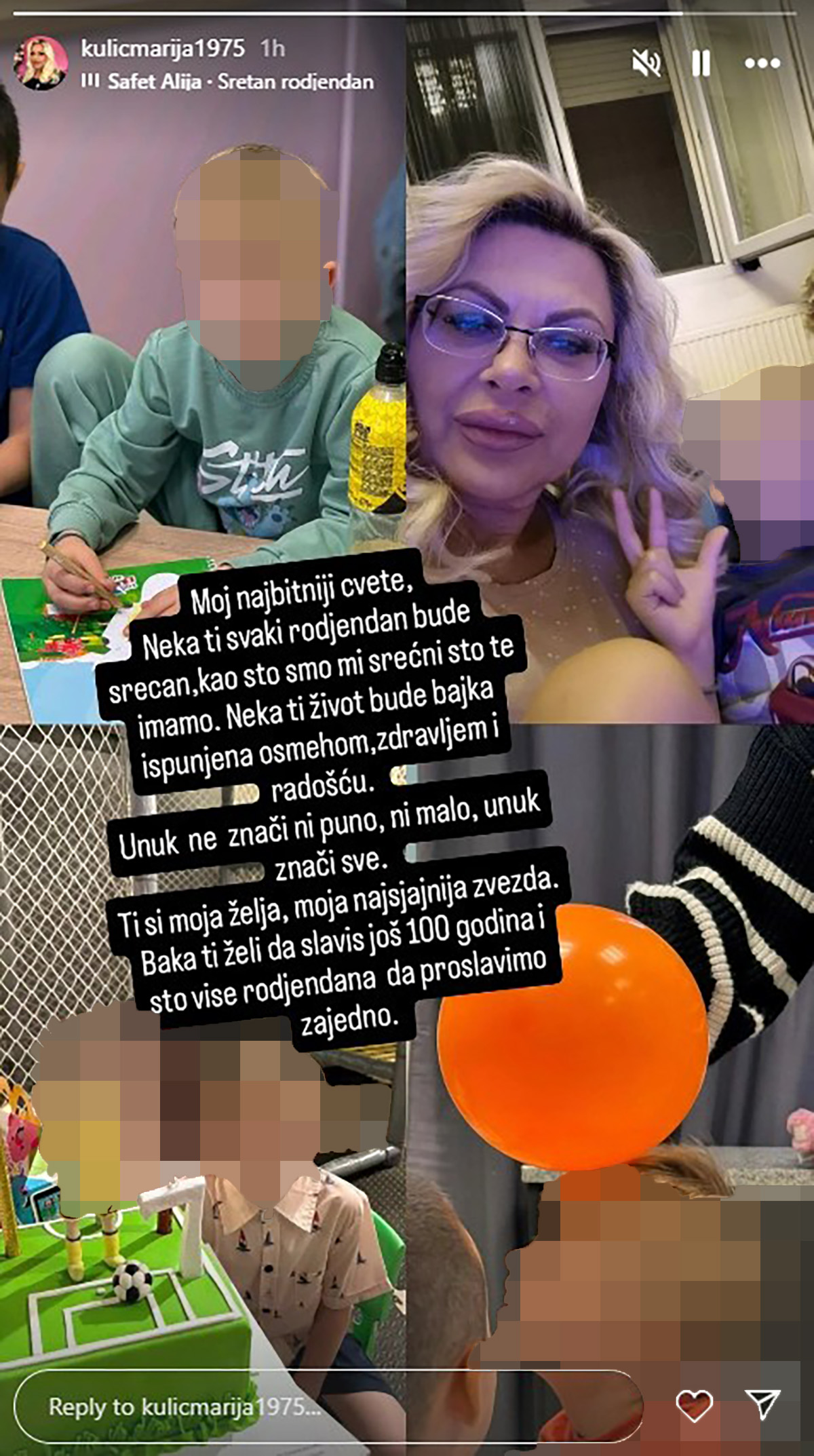 Veliko slavlje u domu Kulića! Mali Željko slavi rođendan, a Marija mu uputila emotivne reči: "Unuk znači sve!"