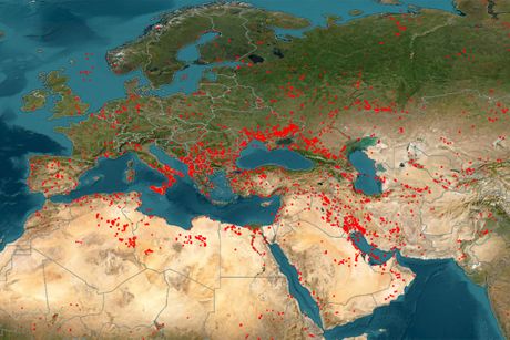 Nasa, mapa, pozari Nasa, mapa, pozari