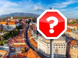 Zagreb saobraćajni znak