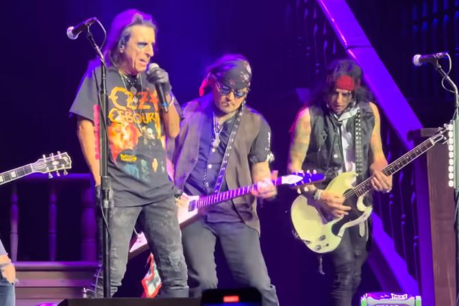 Alice Cooper, Johnny Depp