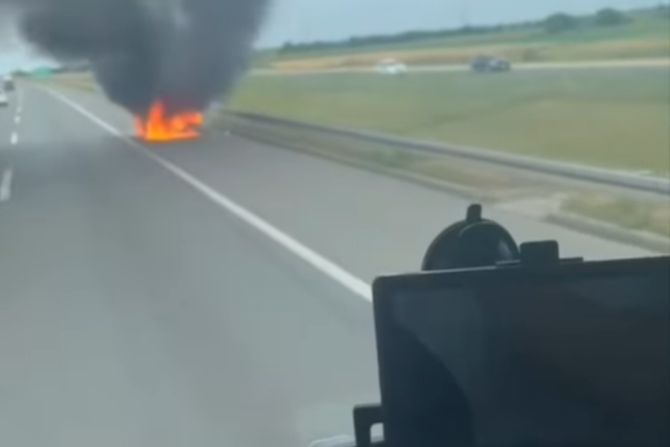 Požar kod Dobanovaca