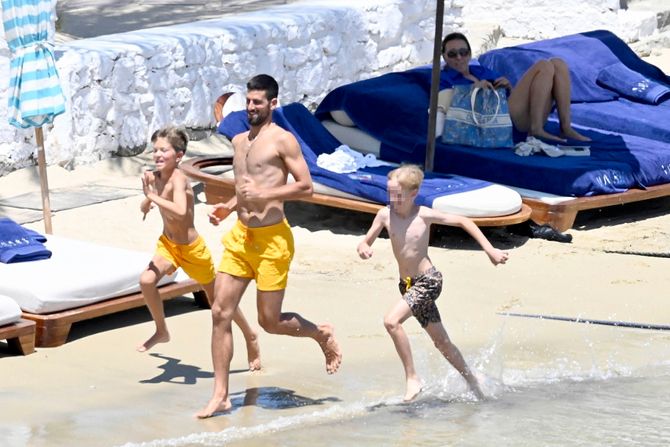 Novak i Stefan Đoković