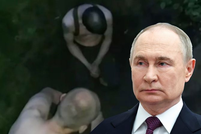 Ruski vojnici, Putin Ruski vojnici, Putin