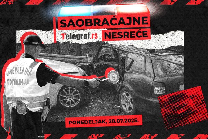 Saobraćajne nesreće za 28. jul