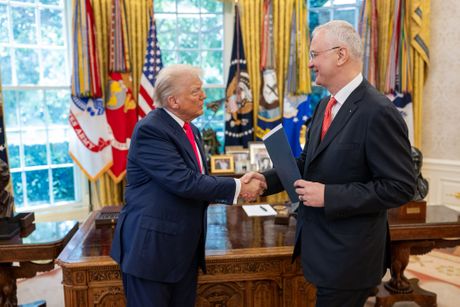 Dragan Šutanovac i Donald Tramp Dragan Šutanovac i Donald Tramp