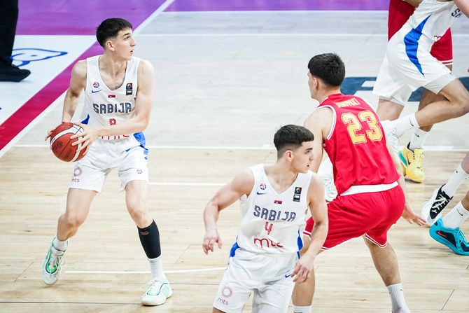 Košarkaška reprezentacija Srbije U18, Srbija - Severna Makedonija, Eurobasket U18 Košarkaška reprezentacija Srbije U18, Srbija - Severna Makedonija, Eurobasket U18