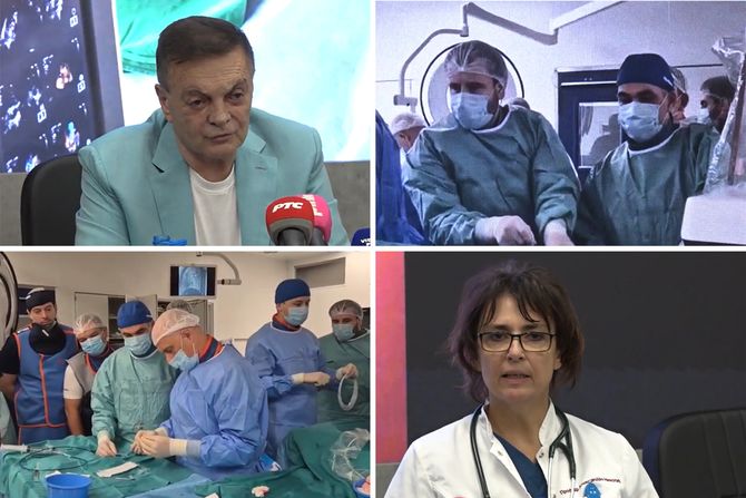 Institut "Dedinje", zahvat zamene plućne valvule bez otvaranja grudnog koša