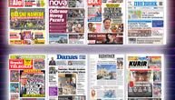 NASLOVNE STRANE DANAŠNJIH NOVINA: Prelistavanje štampe za sredu, 30. jul 2025. godine