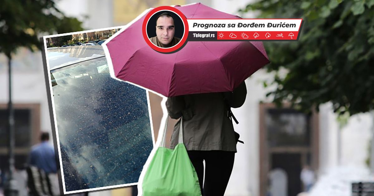 Spremite se! Padaće PRLJAVA kiša, evo i kada: Pogledajte satelitsku sliku kako PESAK iz Sahare ide ka Srbiji