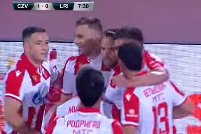 FK Crvena zvezda, gol