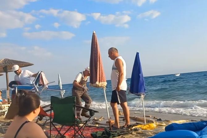 peškiri, plaža, Grčka peškiri, plaža, Grčka