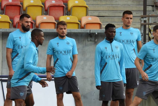 FK Novi Pazar, trening u Bjalistoku