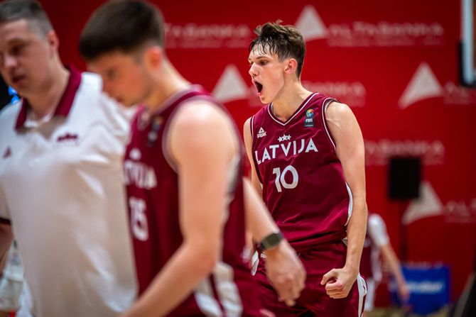 Letonija, Eurobasket U18 Letonija, Eurobasket U18