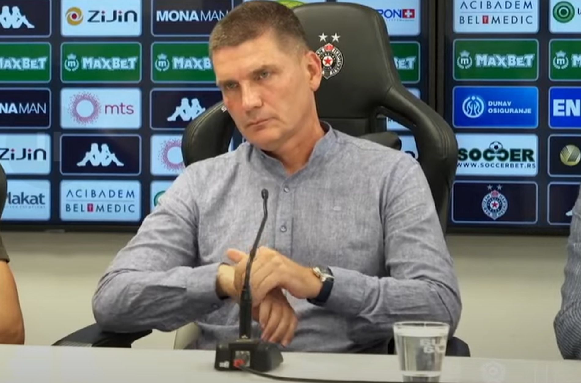 Blagojević pred meč Partizana sa Vojvodinom: "Pre nekih mesec i po dana, bilo je neprijatno iskustvo..."