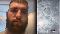Veljko Ražnatović rano jutros na nebu iznad Srbije usnimio borbeni avion: Odmah se oglasio